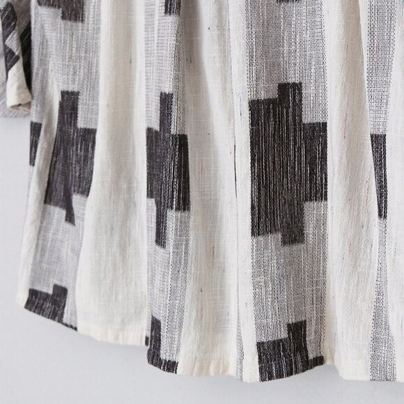 Ace & Jig Beatrice Blouse Top Mural Size M Reversible Cotton Lagenlook Rare $260 - Picture 10 of 16